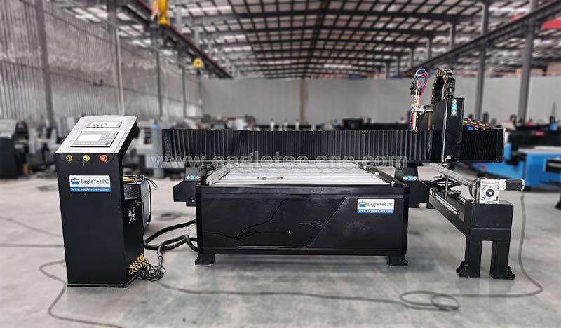 dual purpose cnc plasma cutting machine for pipe and plate