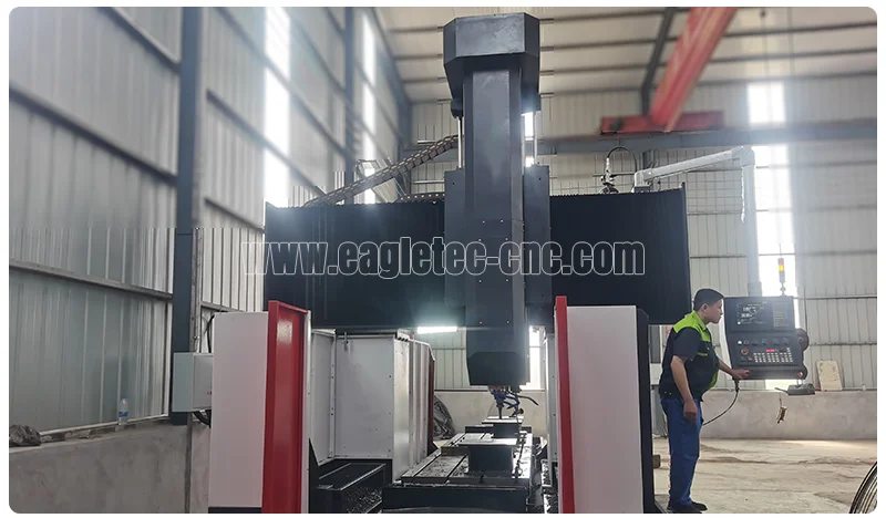 high rigidity gantry type machining center