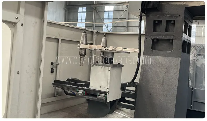 carousel tool changer mechanism for cnc drilling and milling machine