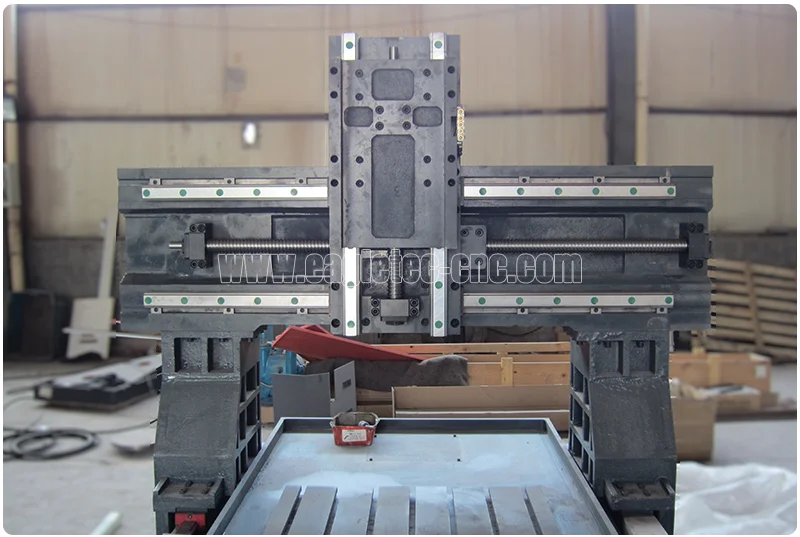 cast iron gantry and head assembly of cnc drill tap machine