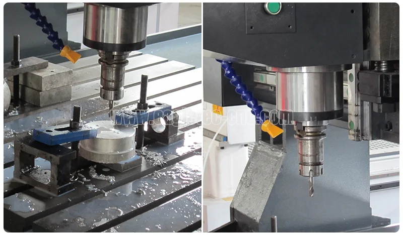 mechanical spindle with BT40 tool taper on it for drilling 