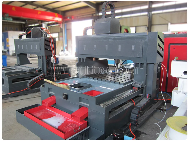 two cnc steel plate drilling machines in the production stage