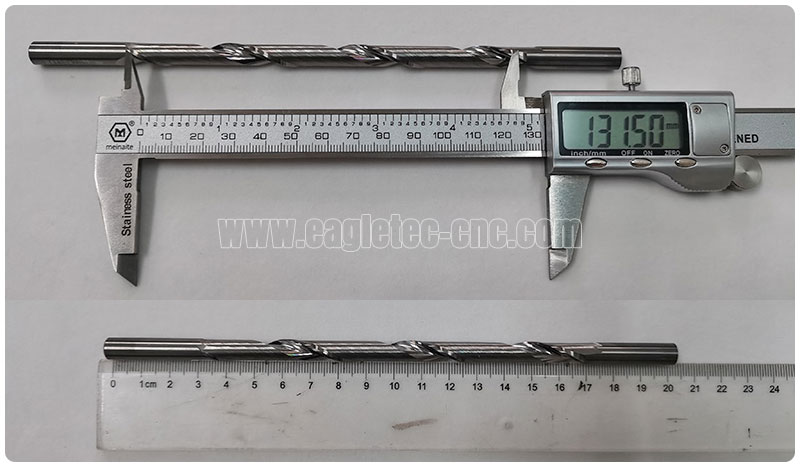 double ended spiral bit with a 130mm long blade