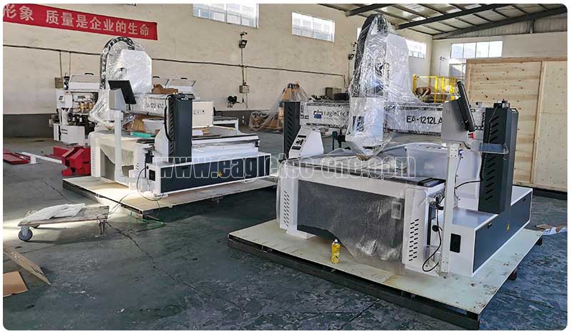 best cnc router with atc in packing process