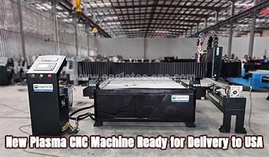 New CNC Plasma Cutting Machine Built for Client in USA