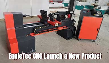 EagleTec CNC Launches Its New Design Mini CNC Wood Turning Lathe