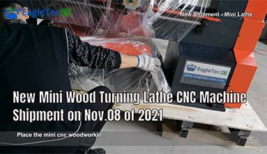 EagleTec 2nd Generation Mini CNC Woodturning Lathe Shipping to the UK